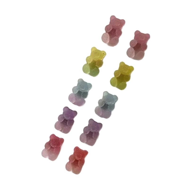 Refrigerator Magnets 10Pcs Cartoon Bear Fridge Magnets Fridge Magnets Decorations for Office Kitchen Home School