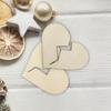 30 Pack 4 Inch Wood Broken Heart Cutouts Unfinished Wood Broken Heart Crafts Wooden Broken Heart Hanging Ornaments DIY Broken Heart Craft Gift Tags