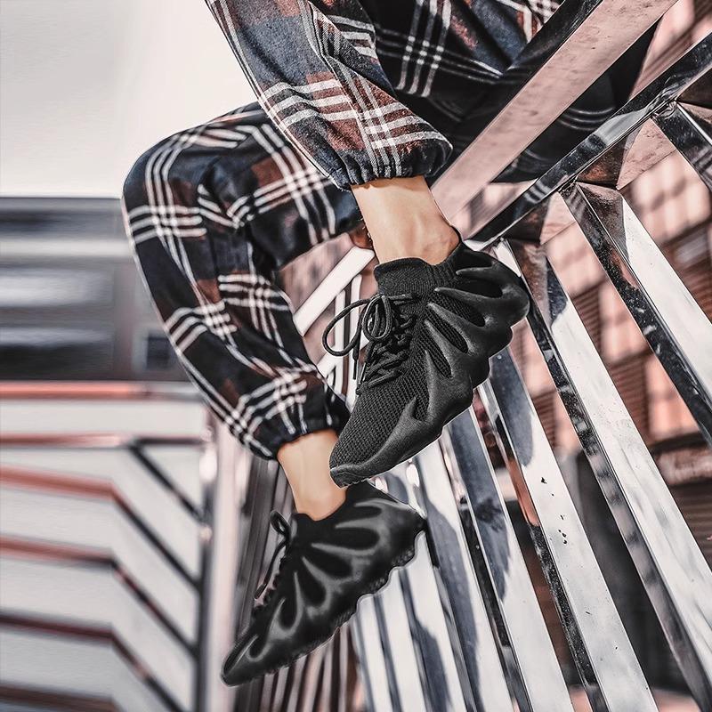 Flying socks shoes women's ins tide summer breathable new octopus shoes women's shoes versatile volcano coconut sneakers