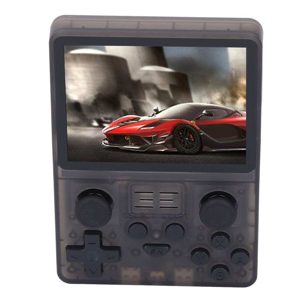 RGB20S Handheld Game Console Transparent Black 640x480 3.5 Inch IPS Screen 3500mah Handheld Game Pla