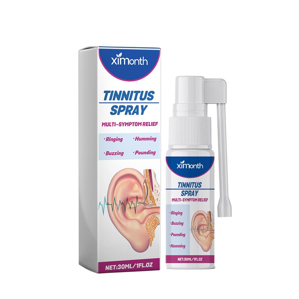 Tinnitus Relief Spray Improve Ear Ringing Discomfort Soothing Ear Itching Hearing Improvement Earwax Cleaner Anti Tinnitus Spray