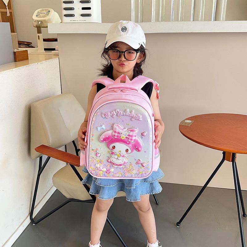 Entzückender neuer Kurumi My Melody Vorschulkinder-Rucksack Große Kapazität Wasserdichtes Design