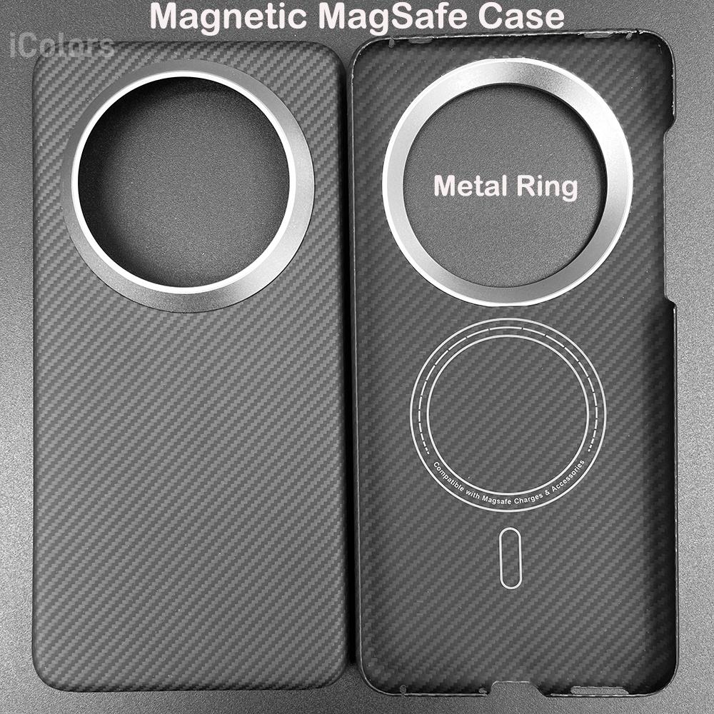 For Huawei Mate 70 Pro /70 Genuine Carbon Fiber Case Ultra Thin Aramid Fiber Case Lightweight Magnetic Cover Durable Sturdy