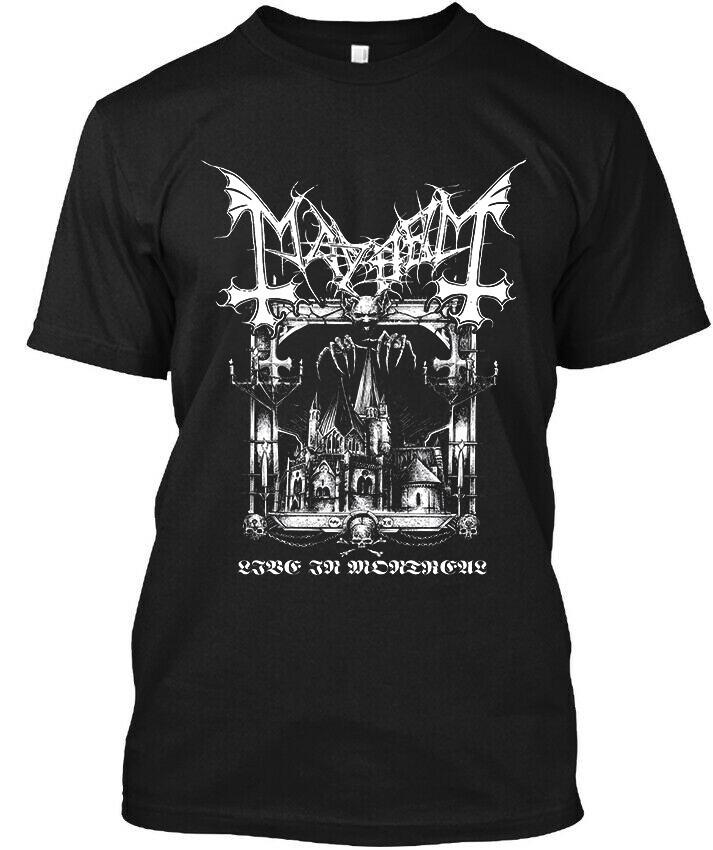 New Rare Mayhem Band Album Gift For Fans S5XL Black T Shirt AG644 Unisex T-Shirt XXXXL