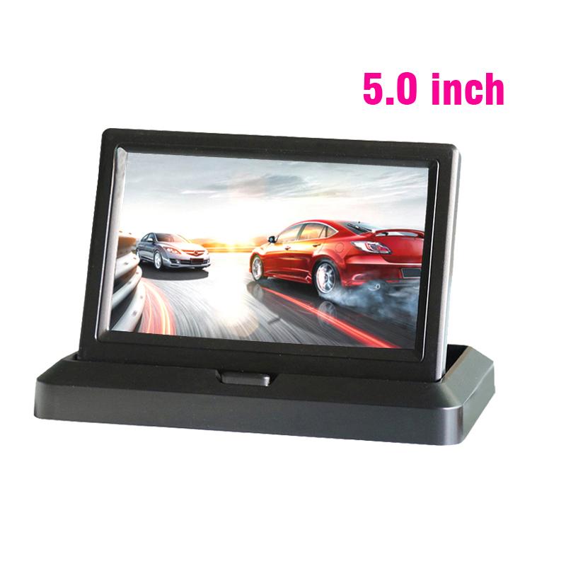 4.3'' Car LCD TFT / 5.0 Color Monitor Screen For Car Reverse Rearview Camera Support NTSC/PAL Video system LCD Monitor