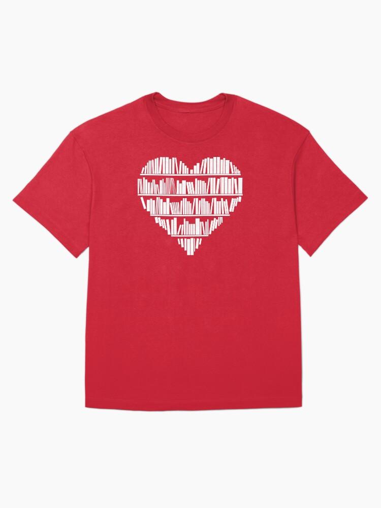 Worms Book Lover Oversized T-Shirt