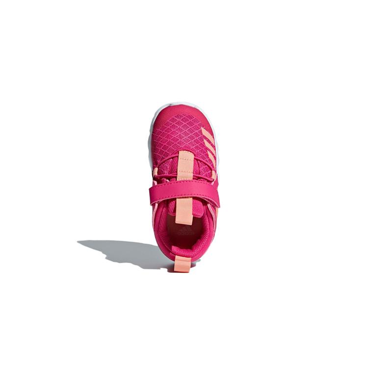 Adidas Flex El I Slip Resistant Low top Running Shoes Pink White Infant And Toddler AH2571