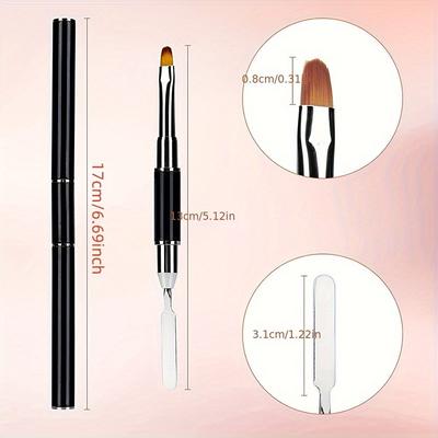 Dual-Ended Nail Brush & Picker. 2-in-1 Tool for Nail Extensions, a Perfect Gift.