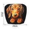 Fashion Dachshund Car Seat Cover Personality Dust-proof Balaclava Universal Car Seat Headrest Halloween Headgear
