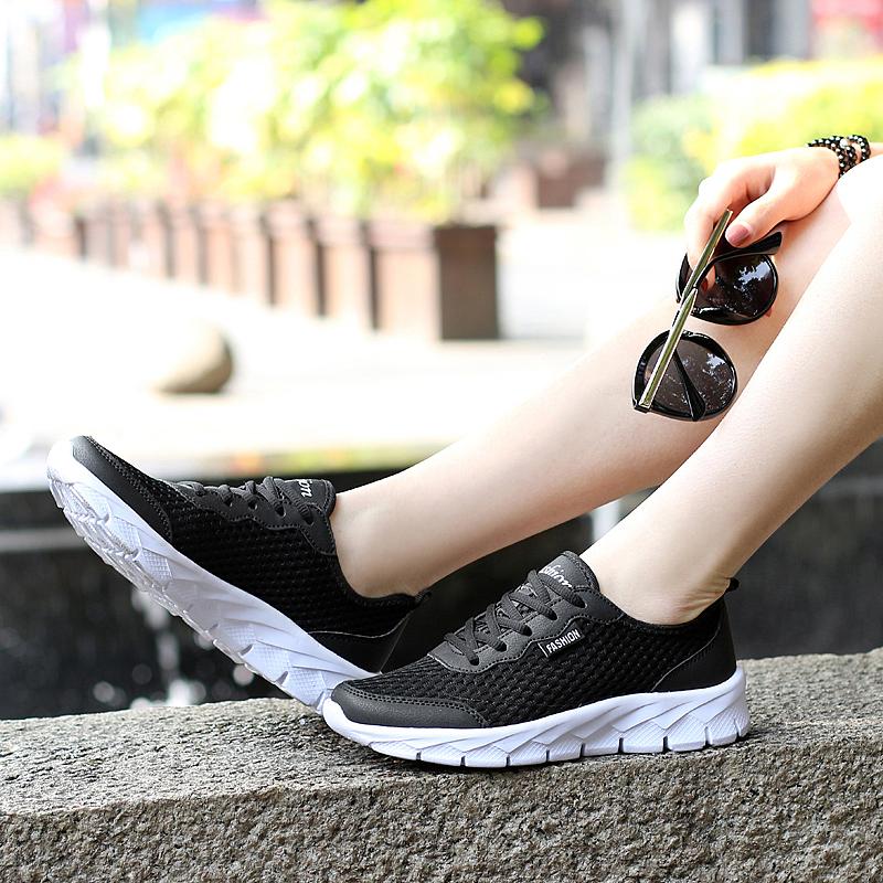 Moda bărbați/femei Dimensiuni mari Ultra ușoare în aer liber respirabil pantofi alergare sport pantofi de vară pentru plajă