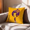 POP Basketball Player LLeBron James  Pillow Case Pattern Printed Pillowcase For Living Room Sofa Cushion Cover
