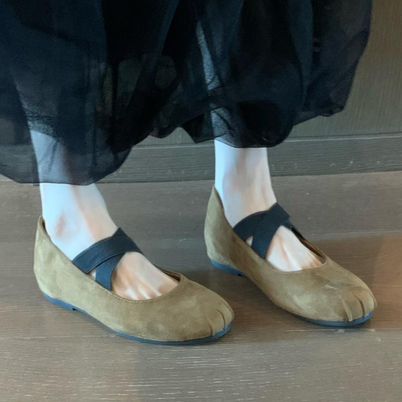 Fashion Ballet Dance Women Shoes Flats Fashion Shoes Casual New Sport Sandals Woman 2025 Soft Walking Dress Luxury Sandalias De Mujer