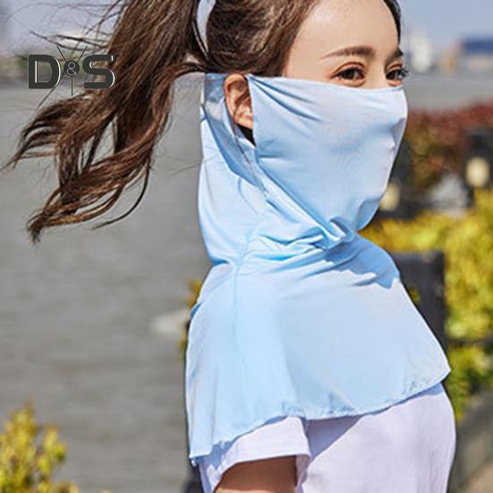 Sunscreen Face Guard Ice Silk Neck Protection Summer Riding Face Guard Outdoor Activities Travel Neck Gaiter