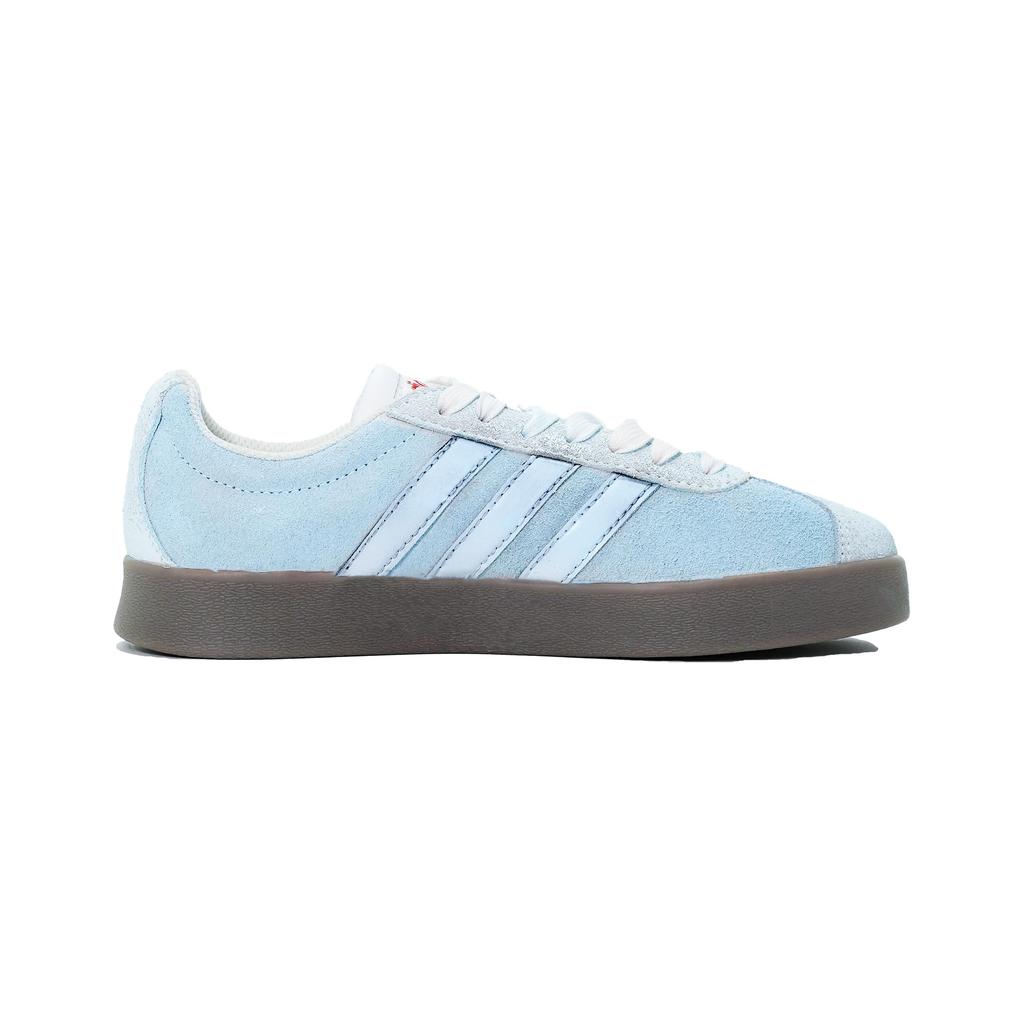 Adidas VL COURT 2.0 Wear resistant And Lightweight Low top Skateboard Shoes Unisex Light Blue HQ1802(Team1375-BAG)
