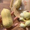 Simulated Peanut Slow Rebound Projectile Ball Decompression Toy Cute Stress Relieving Venting Spherical Powder Ball Toy
