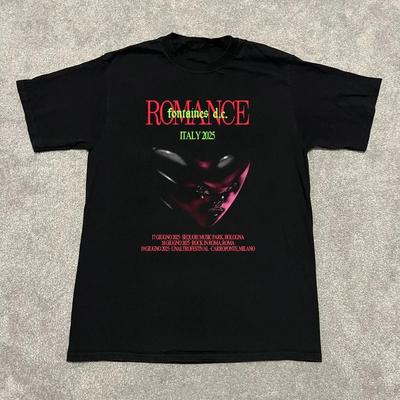 FONTAINES D.C. tour estivo 2025 S a 4XL T-shirt unisex in cotone
