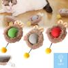 Stimulating Silicone Cat Balls For Active Playtime Available In Multiple Vibrant Colors