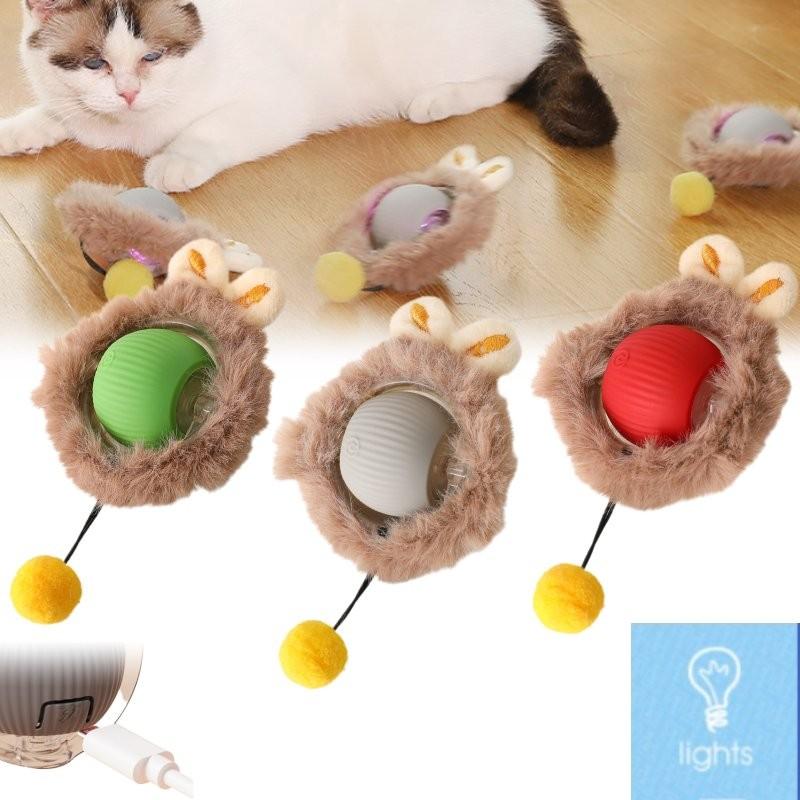 Stimulating Silicone Cat Balls For Active Playtime Available In Multiple Vibrant Colors