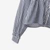 ZANZEA Women Casual V-Neck Plaid Print Loose Long Sleeve Blouse