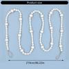 Woodeb Bead Christmas Garland Christmas Tree Wood Beads Hanging Ornament For Wreath Mantels Staircase Holiday Decoration