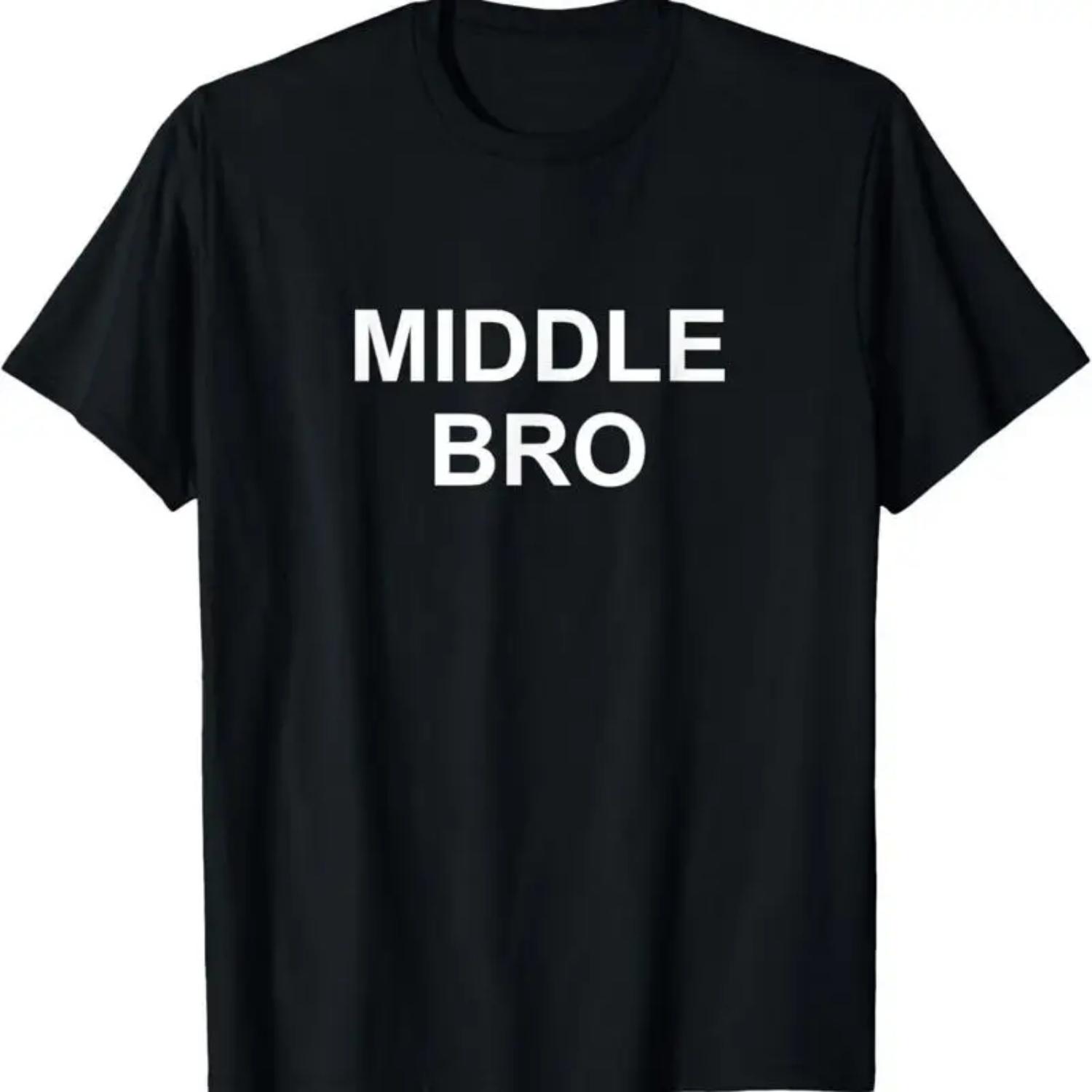 

Middle Bro T Shirt S чёрный