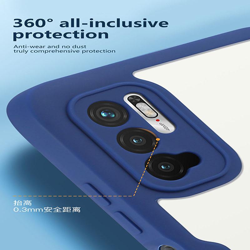 360 Full Body Protection Case For Redmi Note 9 10 Pro 10S 10T Note 11 Note 12 Note 13 Pro Double Sided Silicone Shockproof Cover