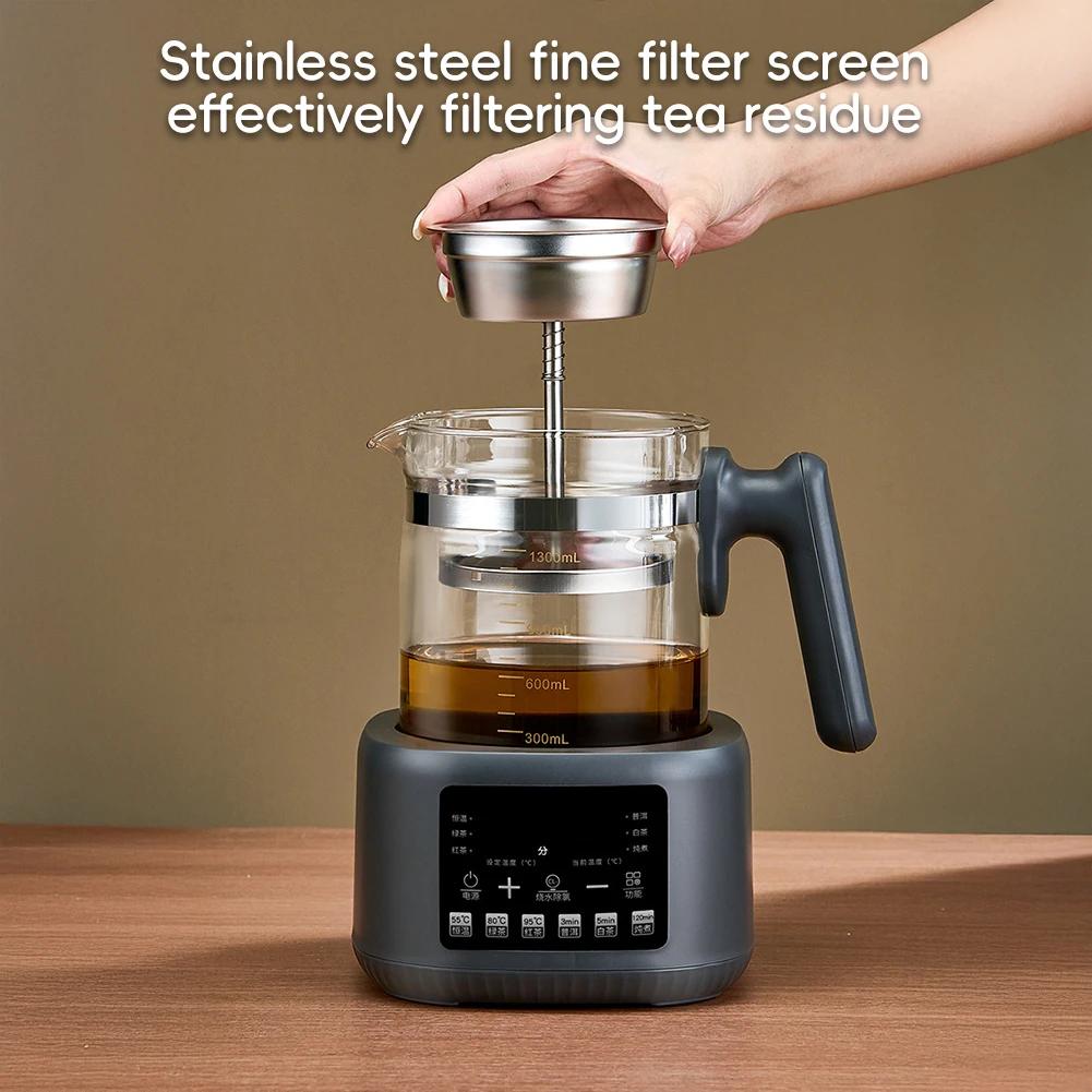 Xiaomi Cafetera de Té de Vapor Totalmente Automática Tetera Eléctrica Moderna para el Bienestar Control Inteligente de Temperatura Hogareño de Escritorio Juego de Cafetera de Té
