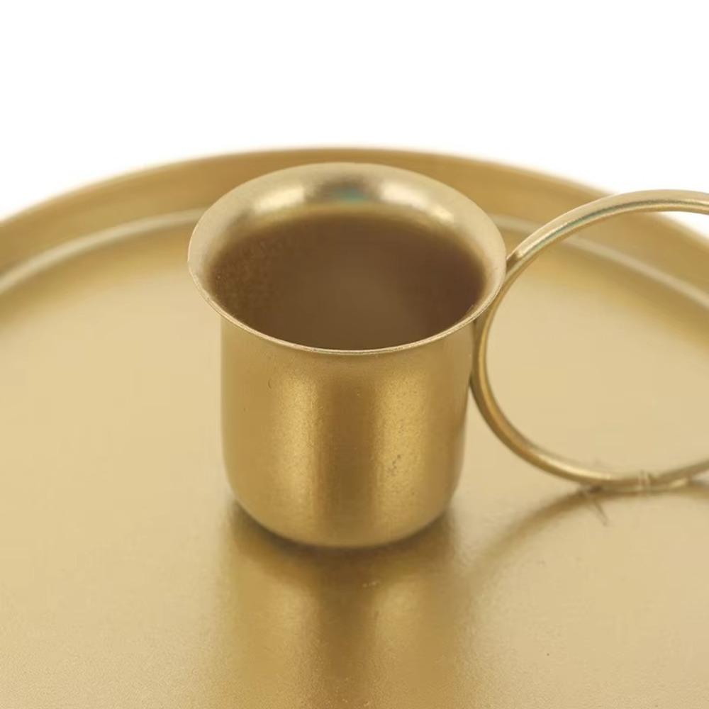 Vintage Candle Stand Metal Desktop Candlestick Adornment Candle Holder  Home Wedding Decorations