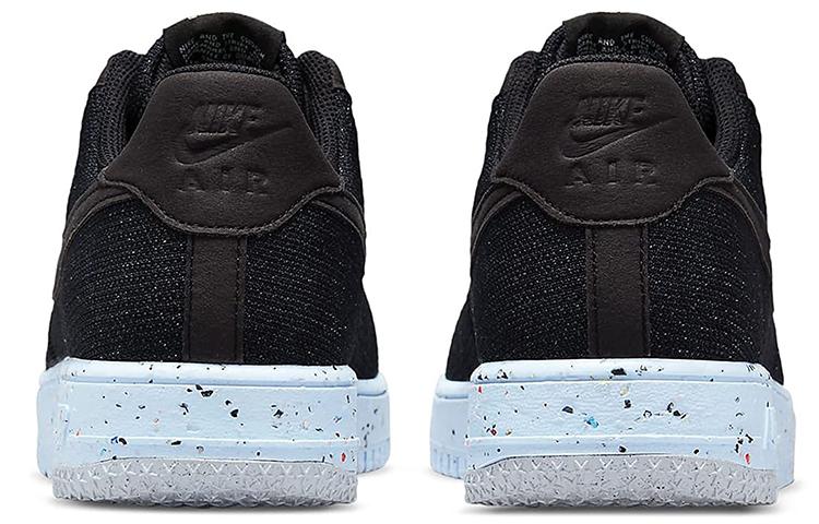 Nike Air Force 1 Low Crater Flyknit Černá Chambray Modrá DC4831-001