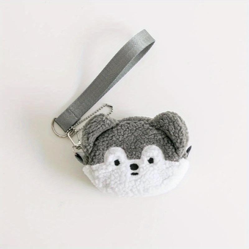 

1 шт., сумка для домашних животных, милый плюшевый уличный портативный мешок для мусора, диспенсер-переноска для собак, держатель для чистой сумки, коробка для хранения, аксессуары для сумок серый