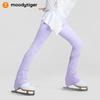 Moodytiger Girls' Breathable High-Stretch Figure Skating Pants