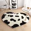 Nordic Ins Style Floor Mat Irregular Bedroom Decor Imitate Cashmere Carpets for Living Room Fluffy Lounge Rug Office Gaming Room
