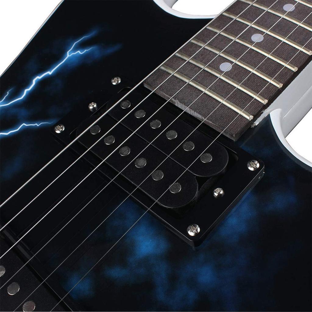 3 Full Sets of Electric Guitar Includes with Stainless Steel Core Nickel Alloy Scratch Plated Bead Heads Strings, E-1, B-2, G-3, D-4, A-5, E-6,