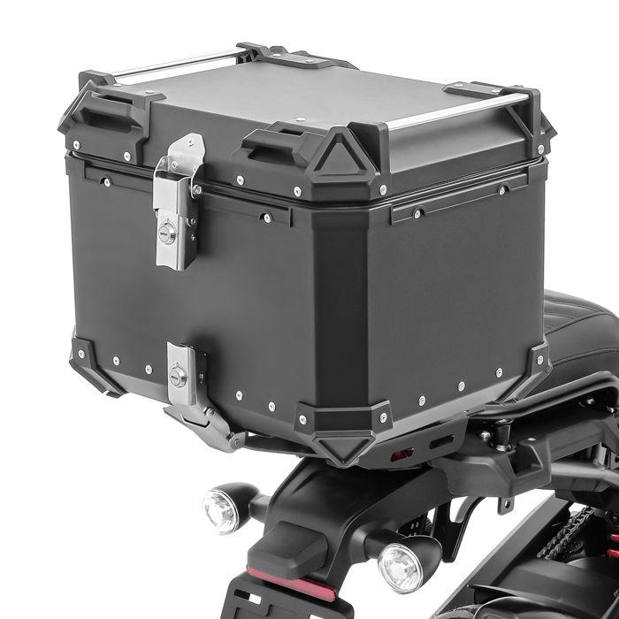 Set Top Case + Support - Pan America 1250 / Special 21-25 - Aluminium - 45 Litres - Noir