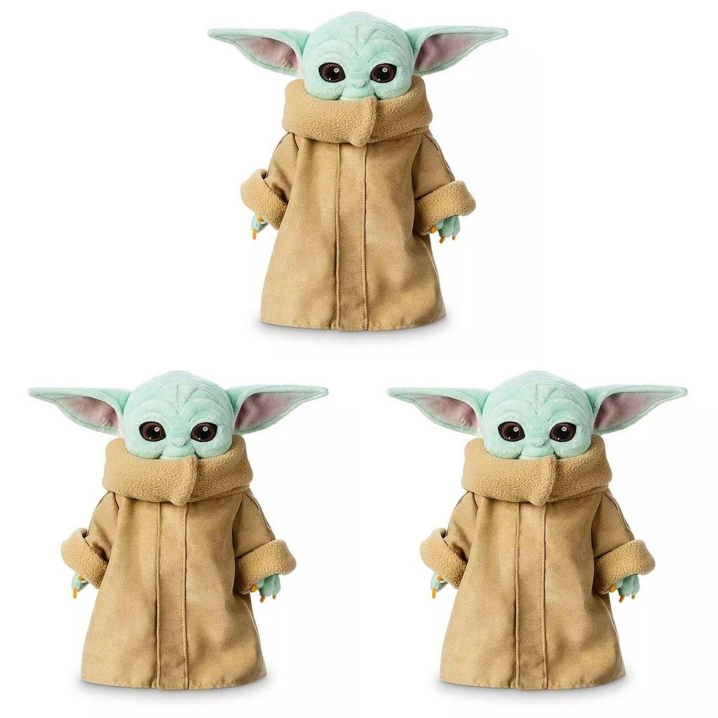 Adorable 30cm Baby Yoda Plush Toy With Removable Clothes Perfect For Kids And Fans