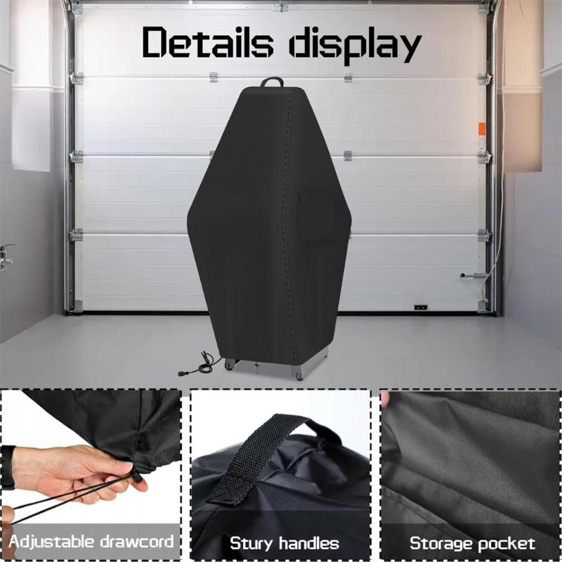 Full Enclosure Dustproof Cover Protector for 9 Inch Industrial Bandsaws Heavy Duty Oxford Material Reinforced Edge Design