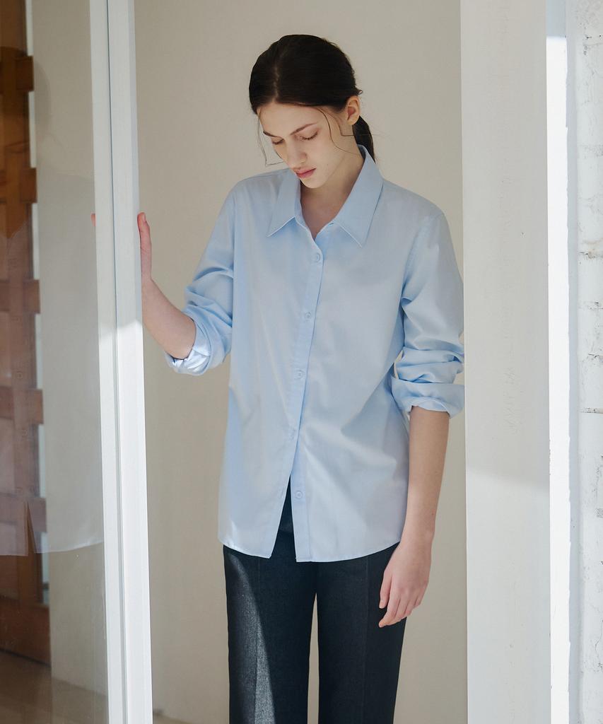 Deuloupisumeon Wrinkle-Free Slim Line Shirt [White]