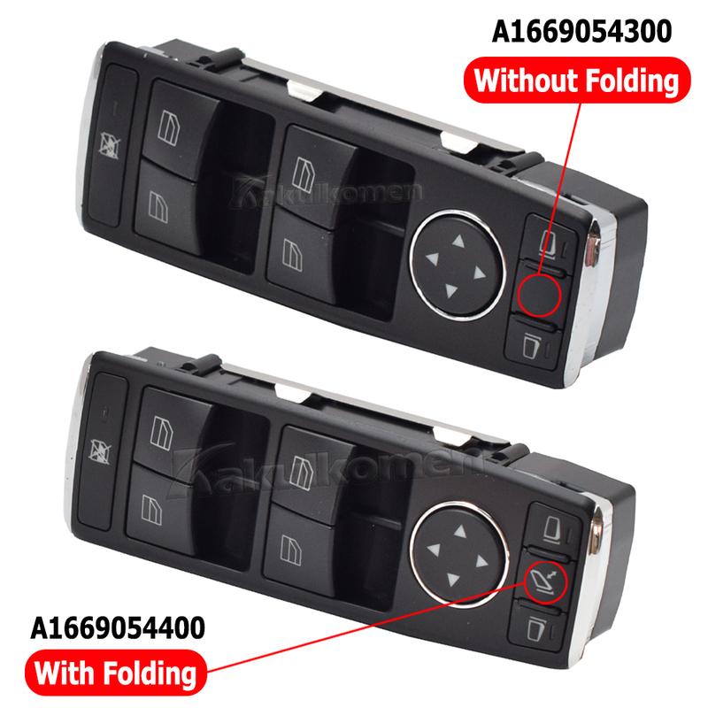 Auto Parts For Mercedes-Benz B ML G GL GLA Class 2013 2014 2015 2016 A1669054300 Electric Power Master Window Switch A1669054400