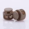 Colorful Elastic Double-Hole Spring Stopper for Shoelaces & Nylon Bags