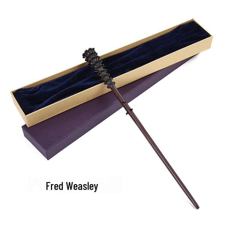 Harry Potter Magic Wand with Metal Core in Purple Box - Halloween Scepter