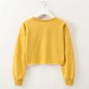 European & American Women's Long-Sleeve Short Sweatshirt - 2021 Autumn Collection