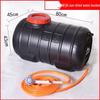 OEING Large Plastic Solar Water Storage Barrel for Bathing