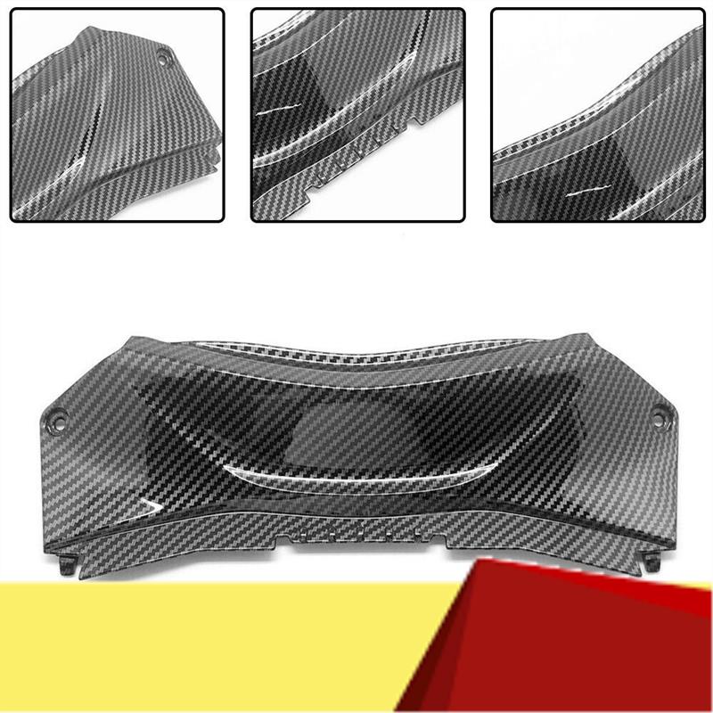 Replacement Spare Parts Carbon Fiber Look Motorcycle Rear Tail Upper Middle Fairing Set For YAMAHA YZF R3 R25 2014--M53K Carbon Fiber Pattern