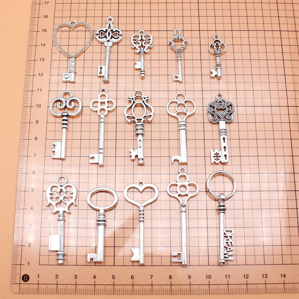 

Аксессуары для подвесок для ювелирных изделий, ключей, популярных, 15 шт./компл.