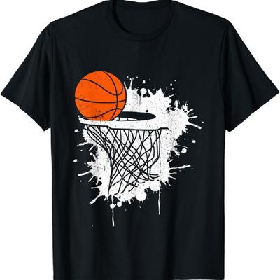 Cadou Baschet Pentru Antrenor Jucător Băieți Fete Bărbați Tineret Baler Tricou_1