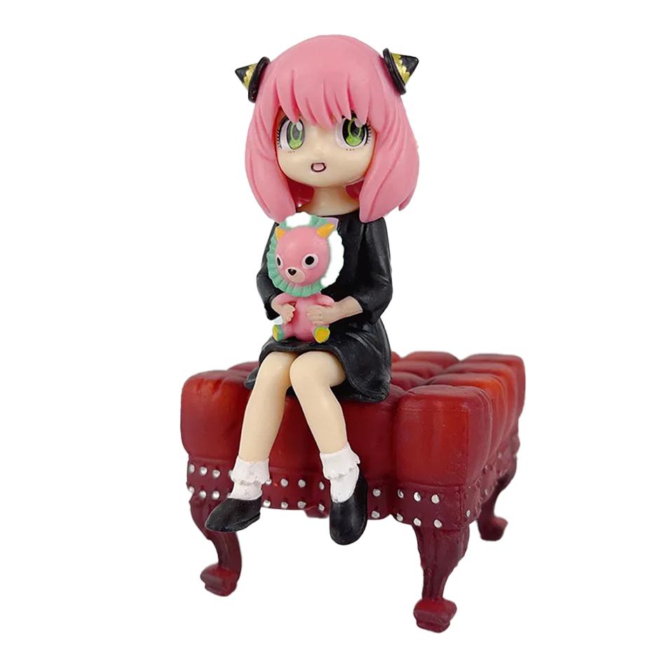 15CM Anime Figure Anya Alstreim Yor Forger Action Table Decoration Model Toy Gift For Children SPY FAMILY PVC Poseable Articulated Scale Detailed