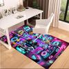 1PC Custom Name Cyberpunk Paradise Theme Floor Mat Ideal for Living Room, Game Rooms, Office, Bedroom,Floor Mat Playful Design
