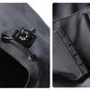 Men's Waterproof Windproof Jacket with Hood Lightweight Outdoor Raincoat for Hiking Climbing