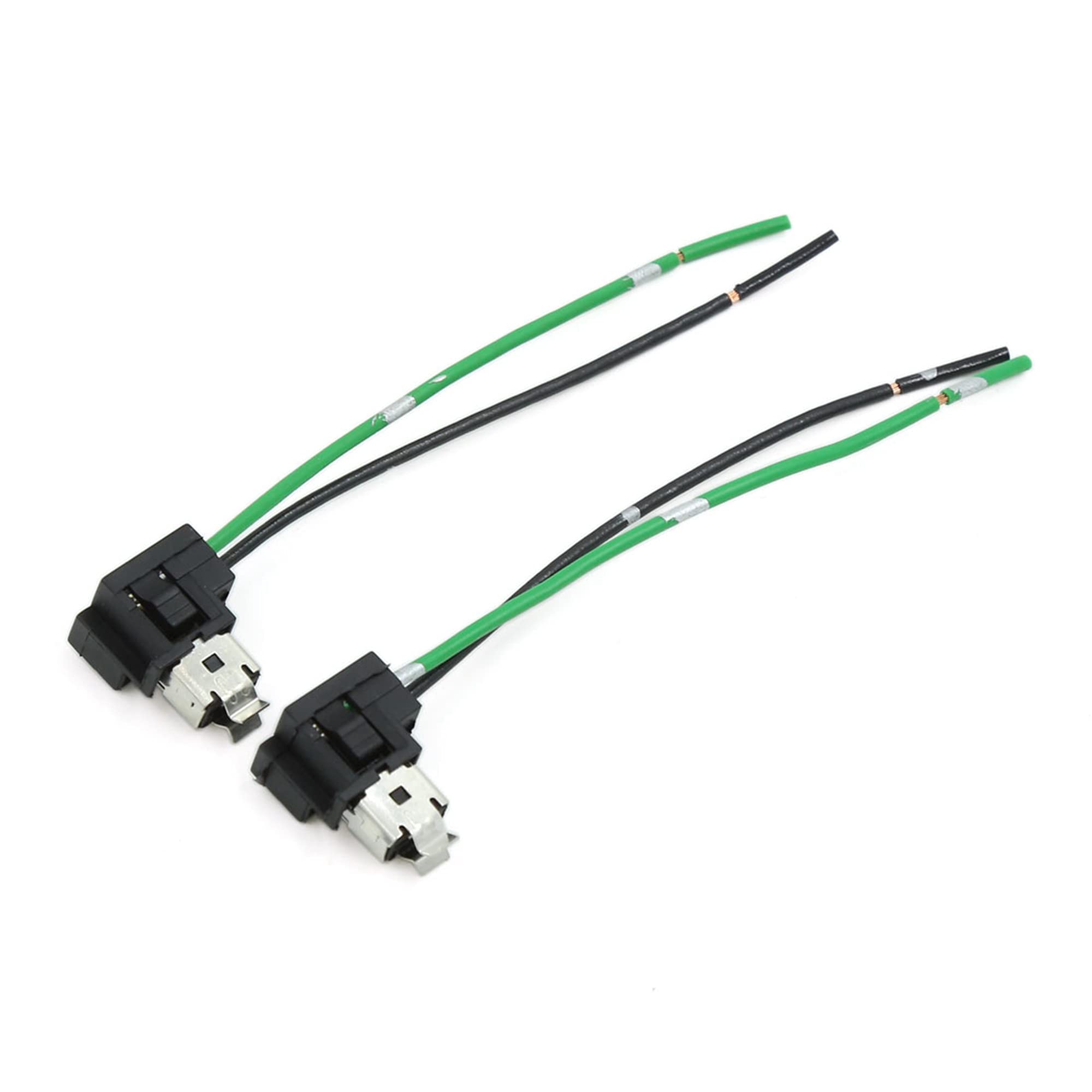 

uxcell Car Light Socket Wire Bundle H1H3 Socket Plastic Metal Wiring Wire Bundle Connector