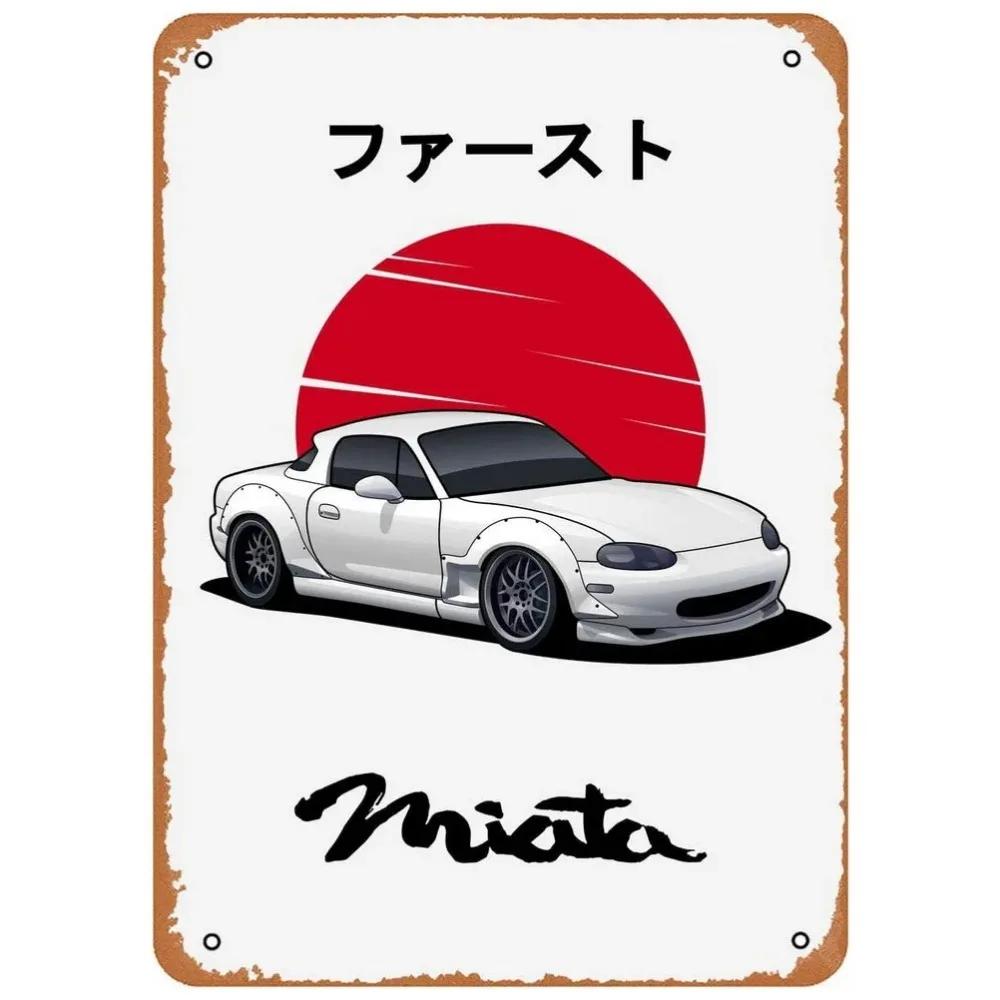 Vintage Classic Car Metal Tin Signs Mustang GT Posters Plate Wall Decor for Garage Bars Man Cave Cafe Clubs Retro Posters